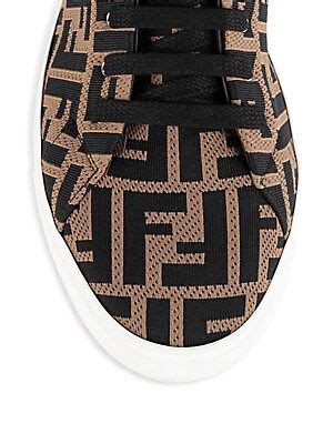 fendi all over sneakers